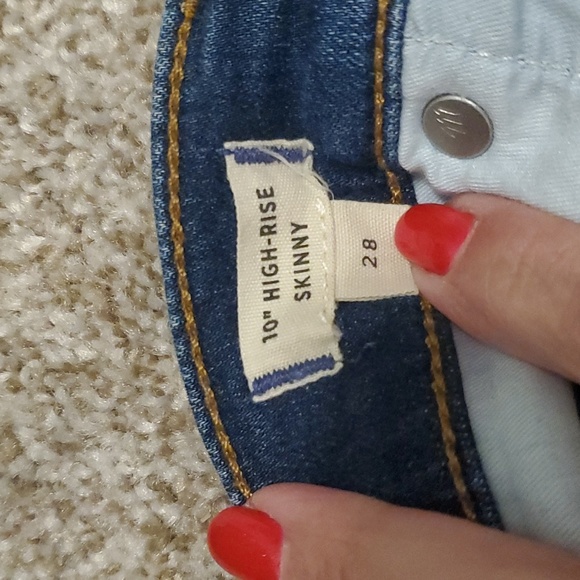 MADEWELL HIGH RISE SKINNY JEAN - Picture 4 of 5